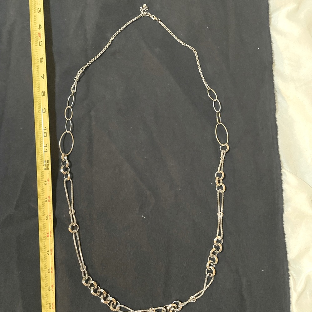 Silver Link Necklace